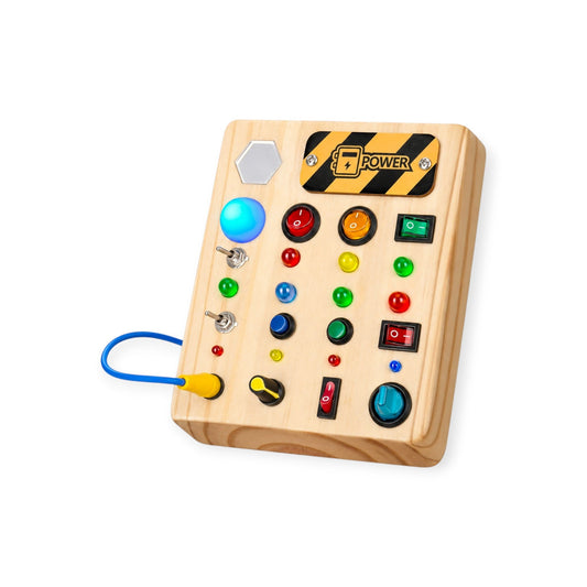 Montessori LED Busy Board - Project Montessori