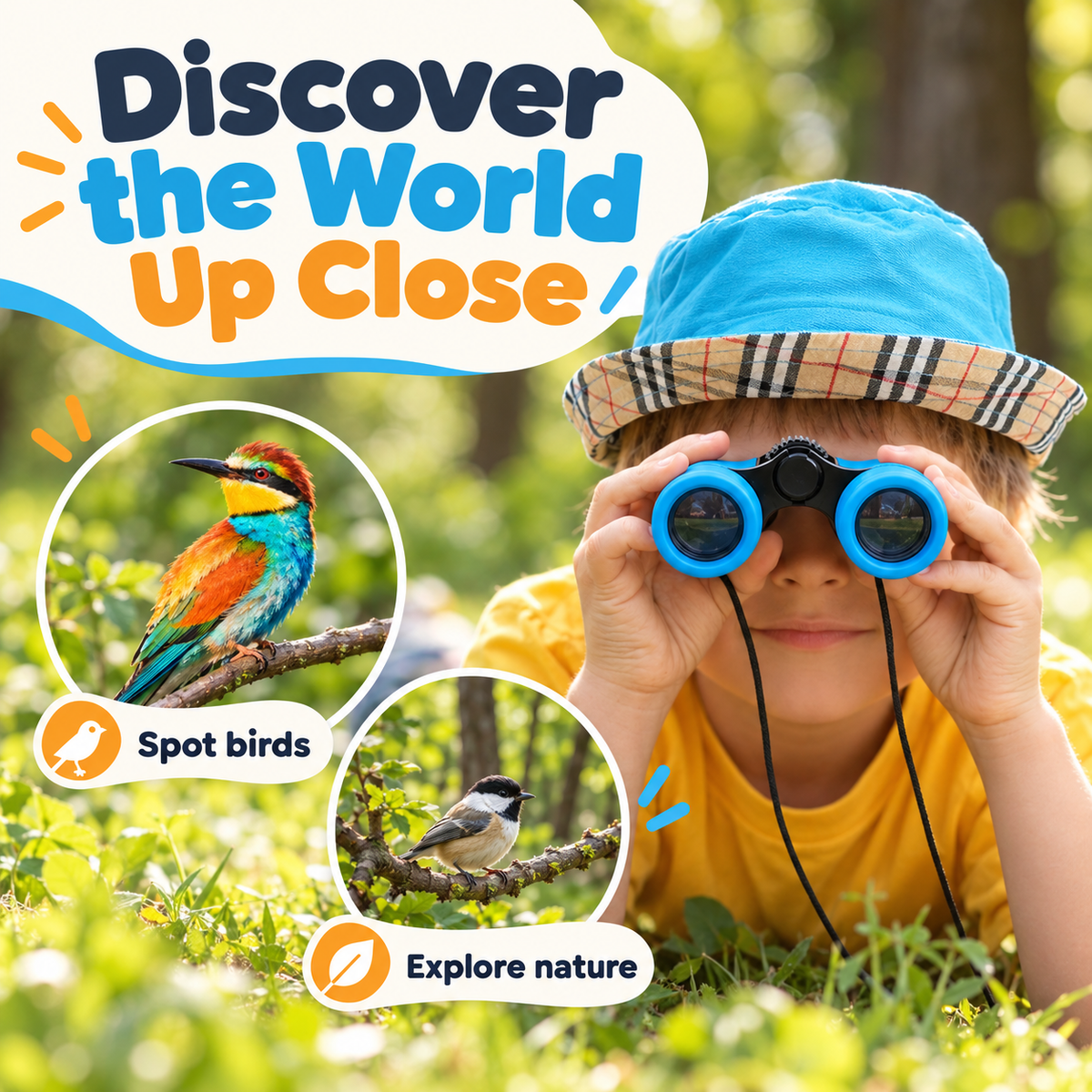 Montessori Little Explorer Binoculars - Project Montessori