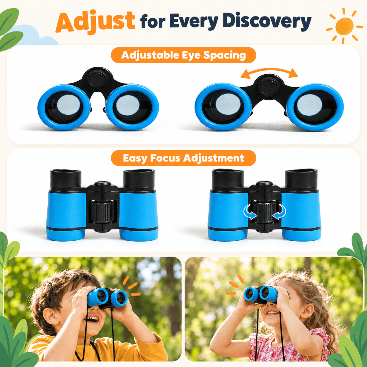 Montessori Little Explorer Binoculars - Project Montessori