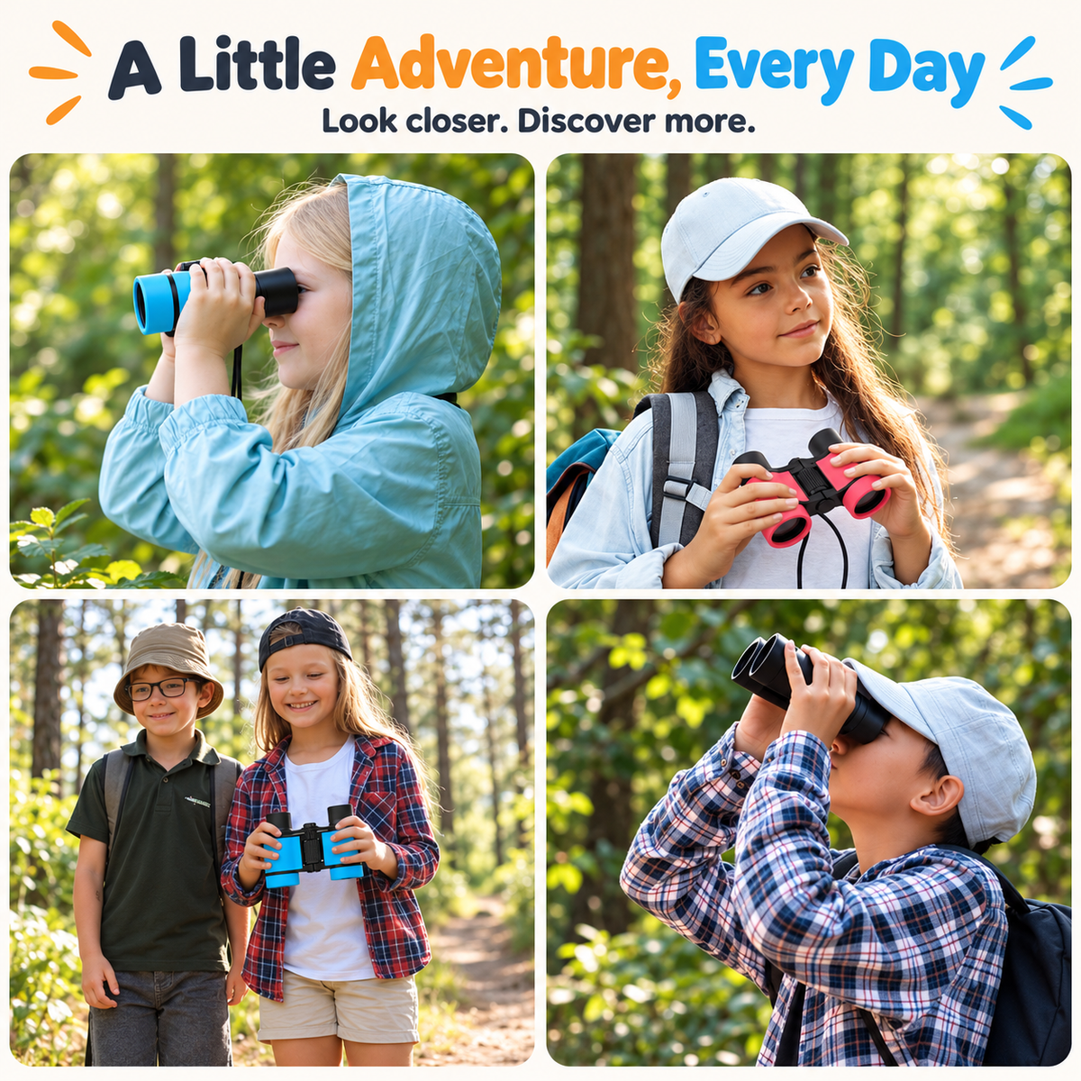 Montessori Little Explorer Binoculars - Project Montessori