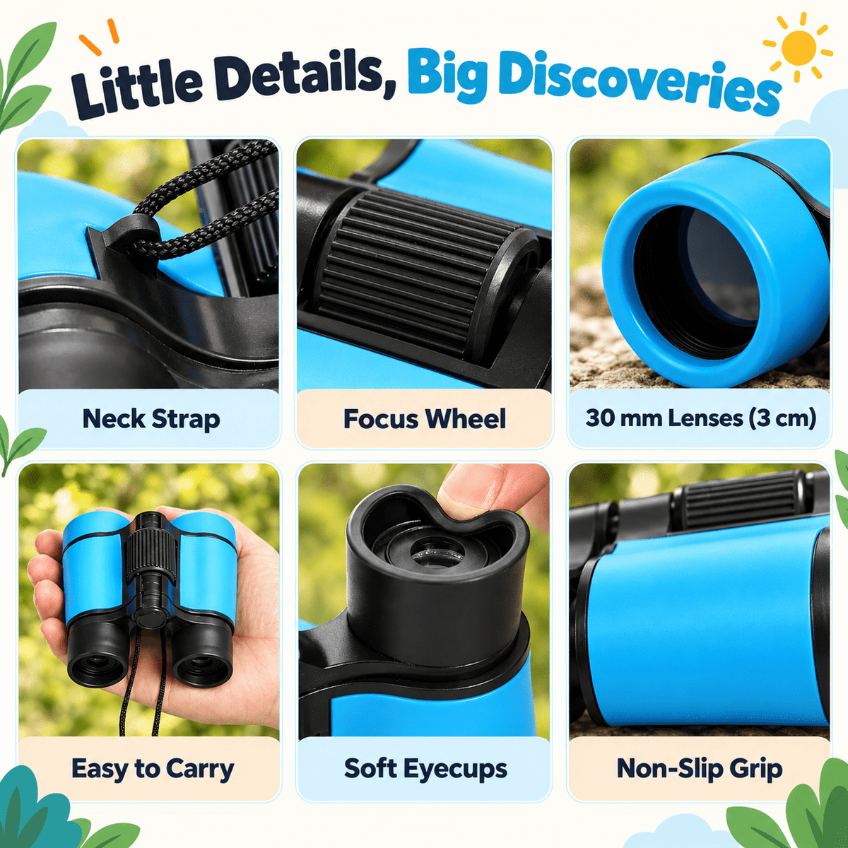 Montessori Little Explorer Binoculars - Project Montessori