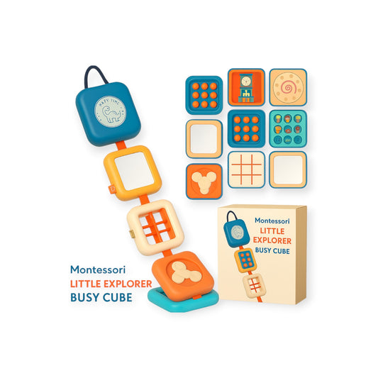 Montessori Little Explorer Busy Cube - Project Montessori