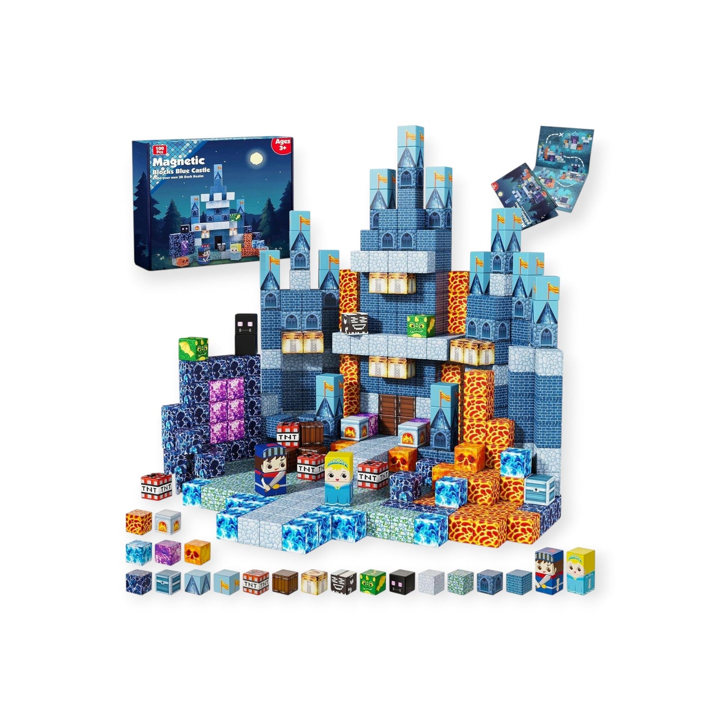 Montessori Magnetic Builder Blocks - Project Montessori