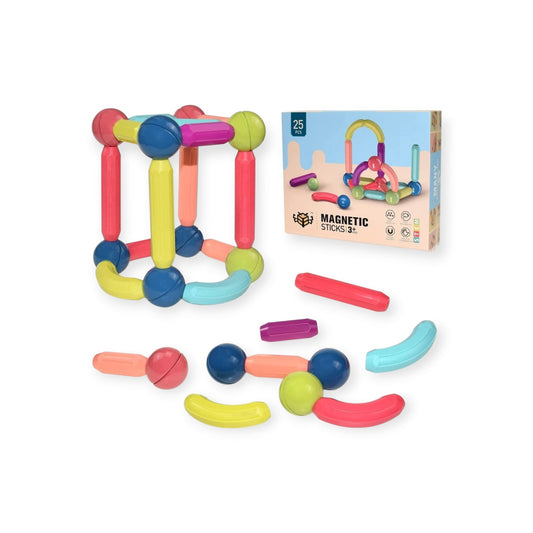 Montessori Magnetic Building Sticks - Project Montessori