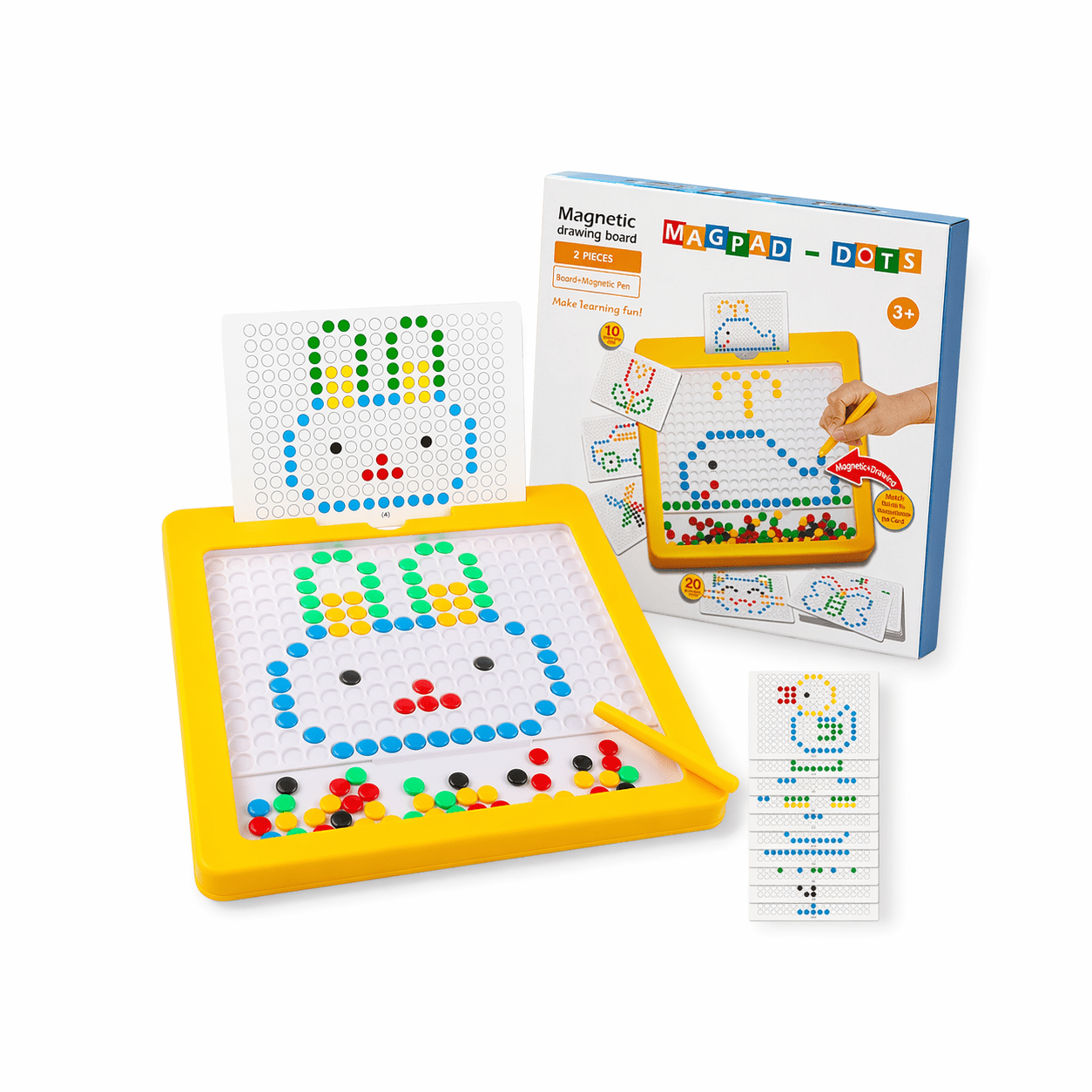 Montessori Magnetic Dots Board - Project Montessori