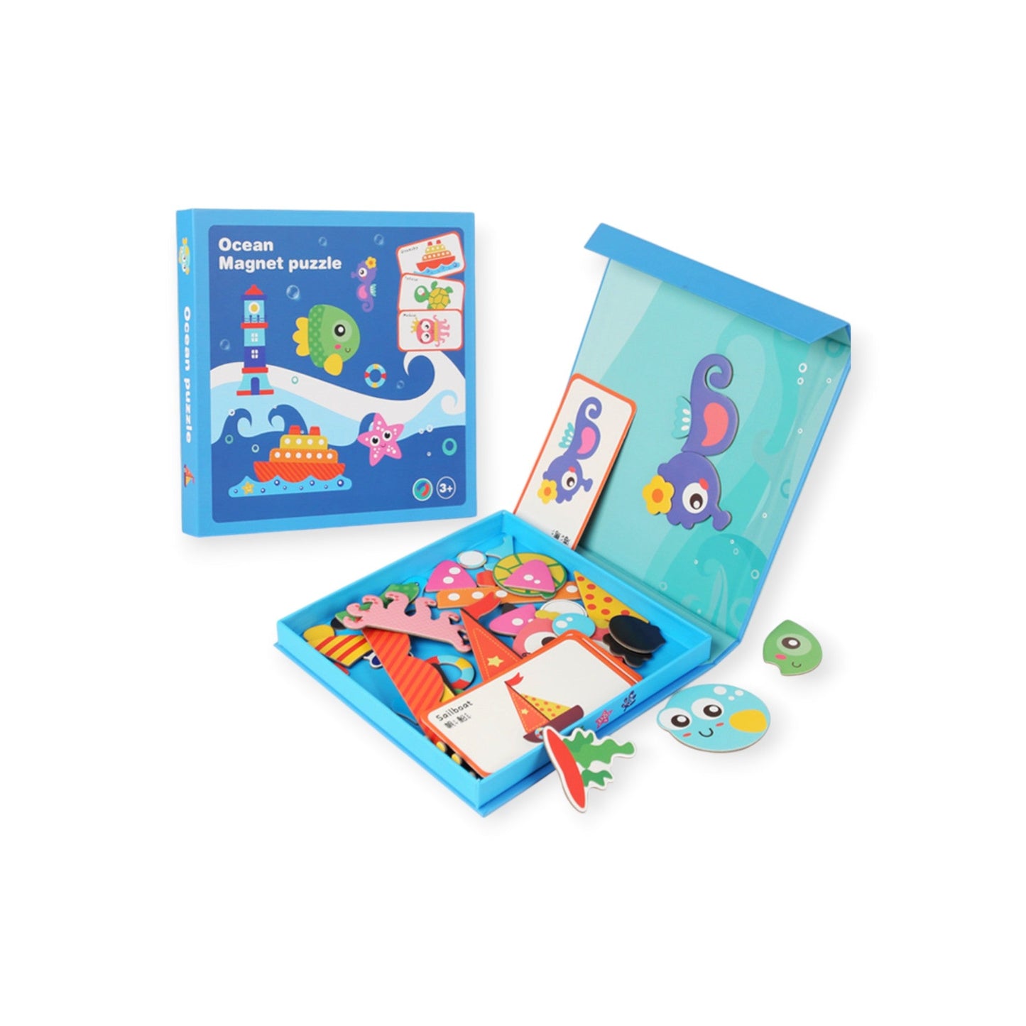 Montessori Magnetic Puzzle - Project Montessori