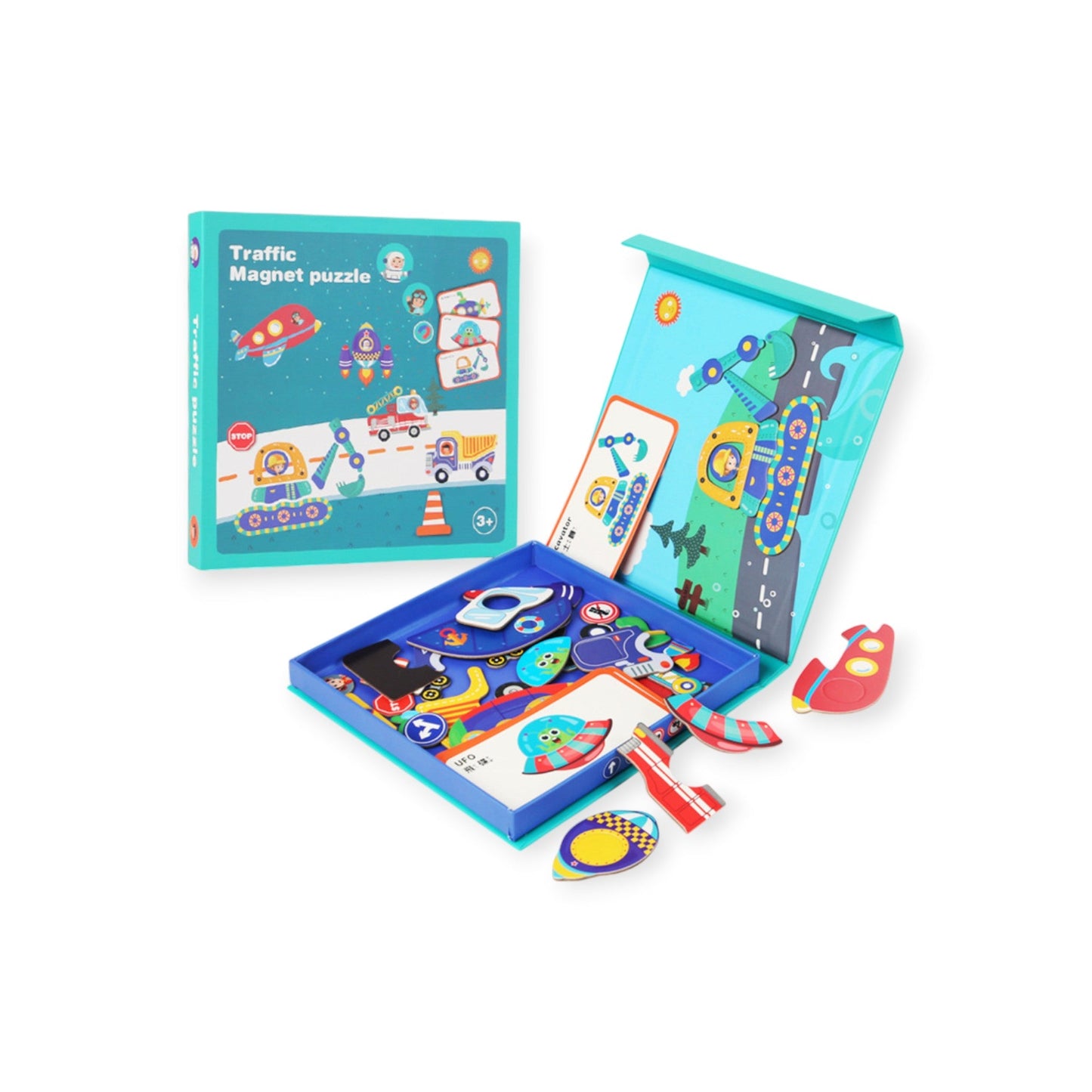 Montessori Magnetic Puzzle - Project Montessori