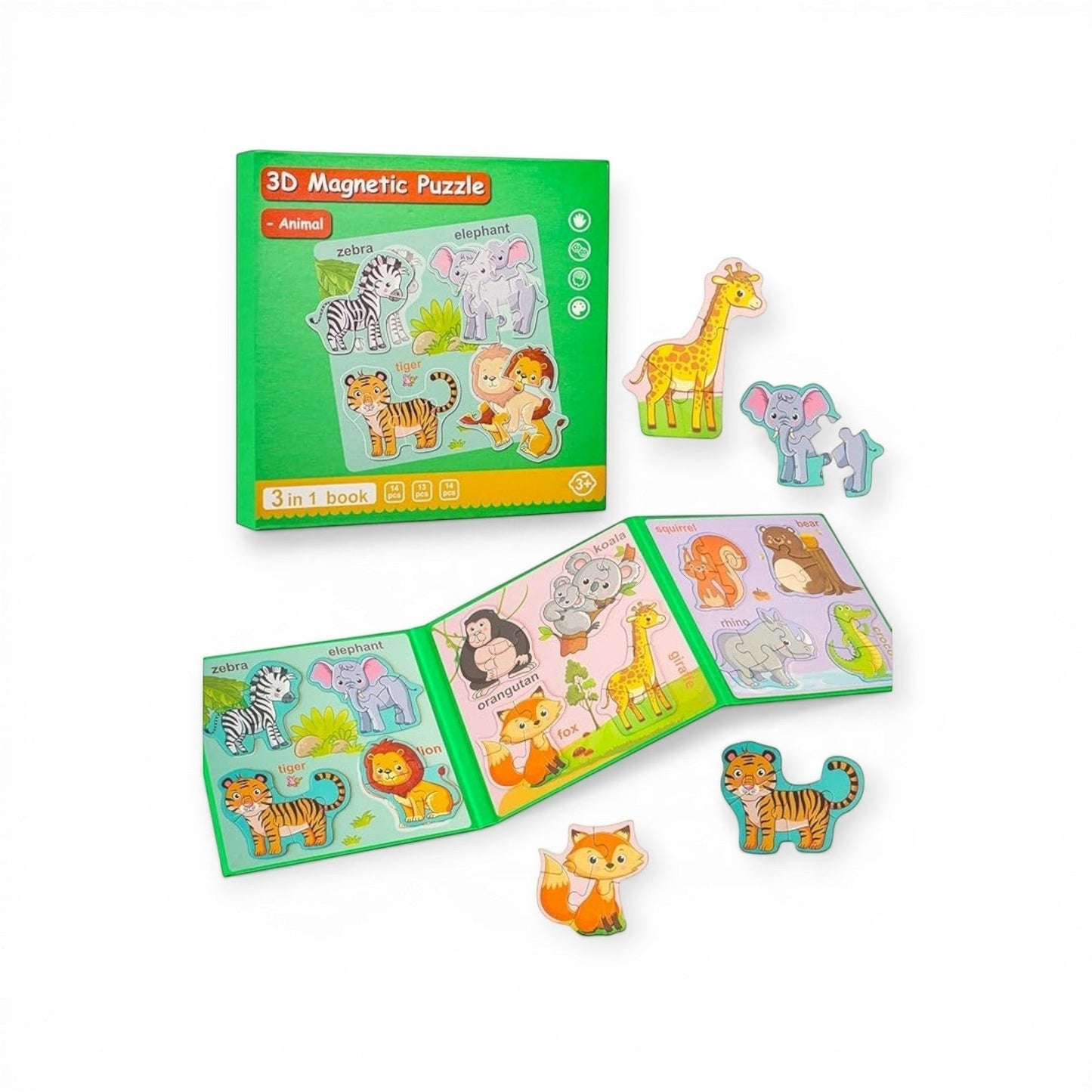 Montessori Magnetic Story Puzzle Books - Project Montessori