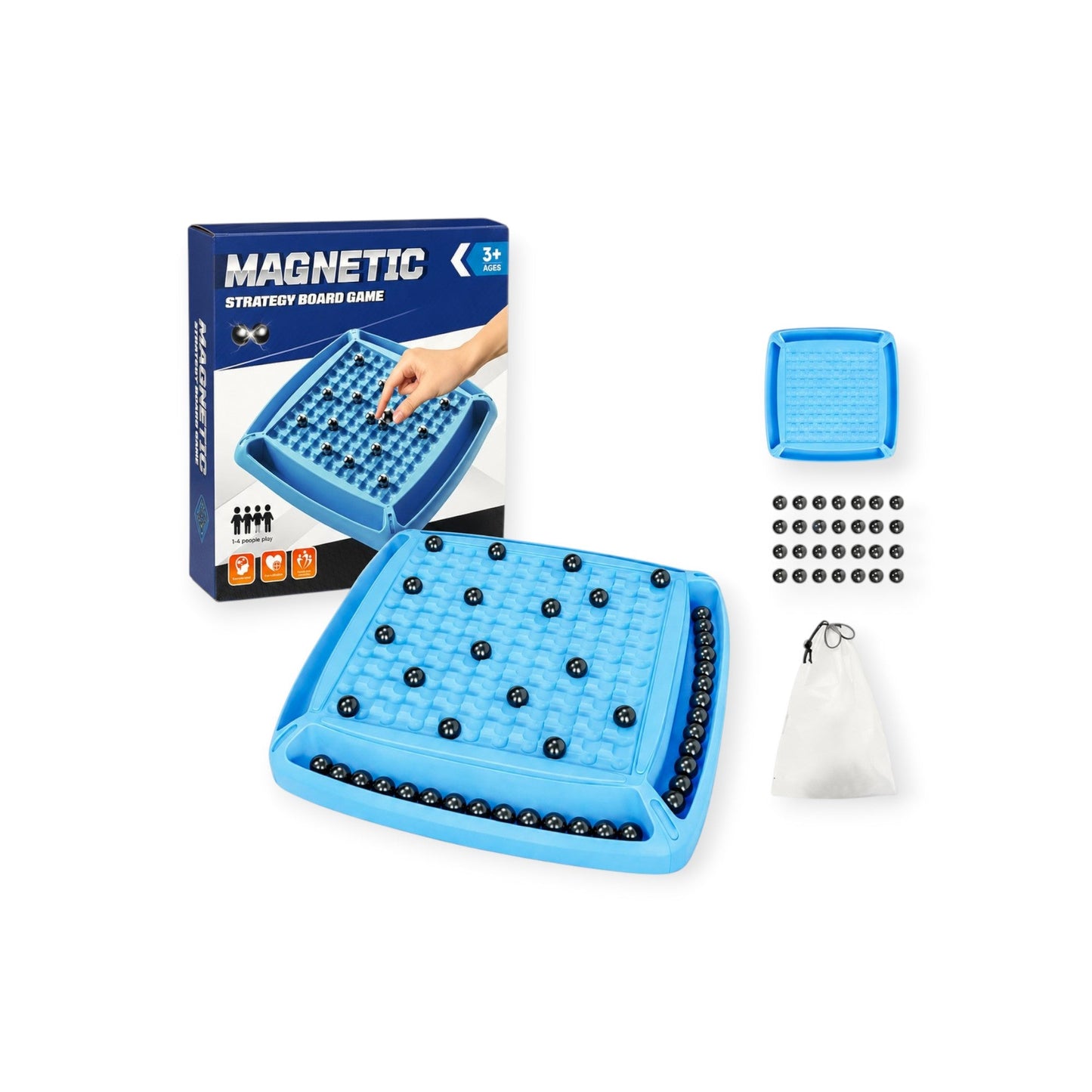 Montessori Magnetic Strategy Game - Project Montessori