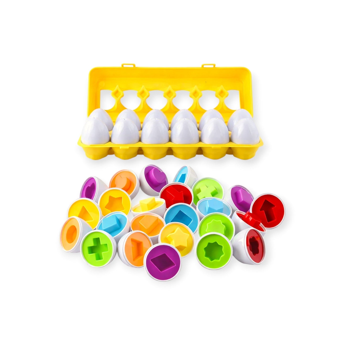 Montessori Matching Easter Eggs - Project Montessori