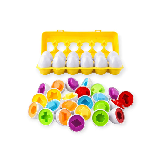 Montessori Matching Easter Eggs - Project Montessori