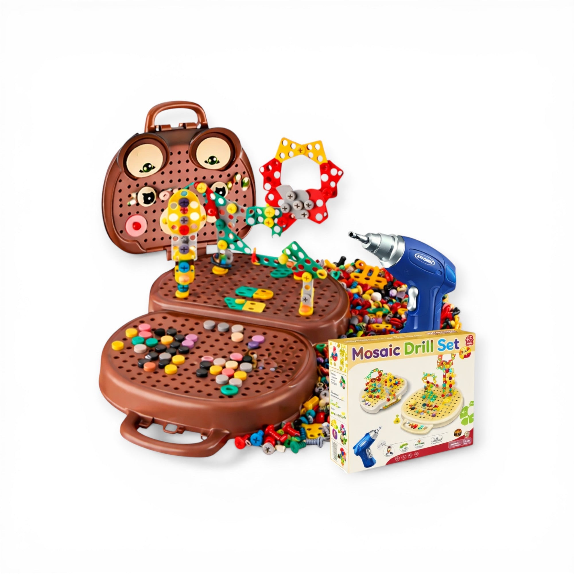 Montessori Mosaics Drill Set for 4-Year-Olds - Best Seller Montessori Mosaics Drill Set for 4-Year-Olds - Best Seller