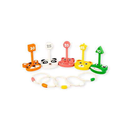 Montessori Outdoor Animal Ring Toss Kit - Project Montessori