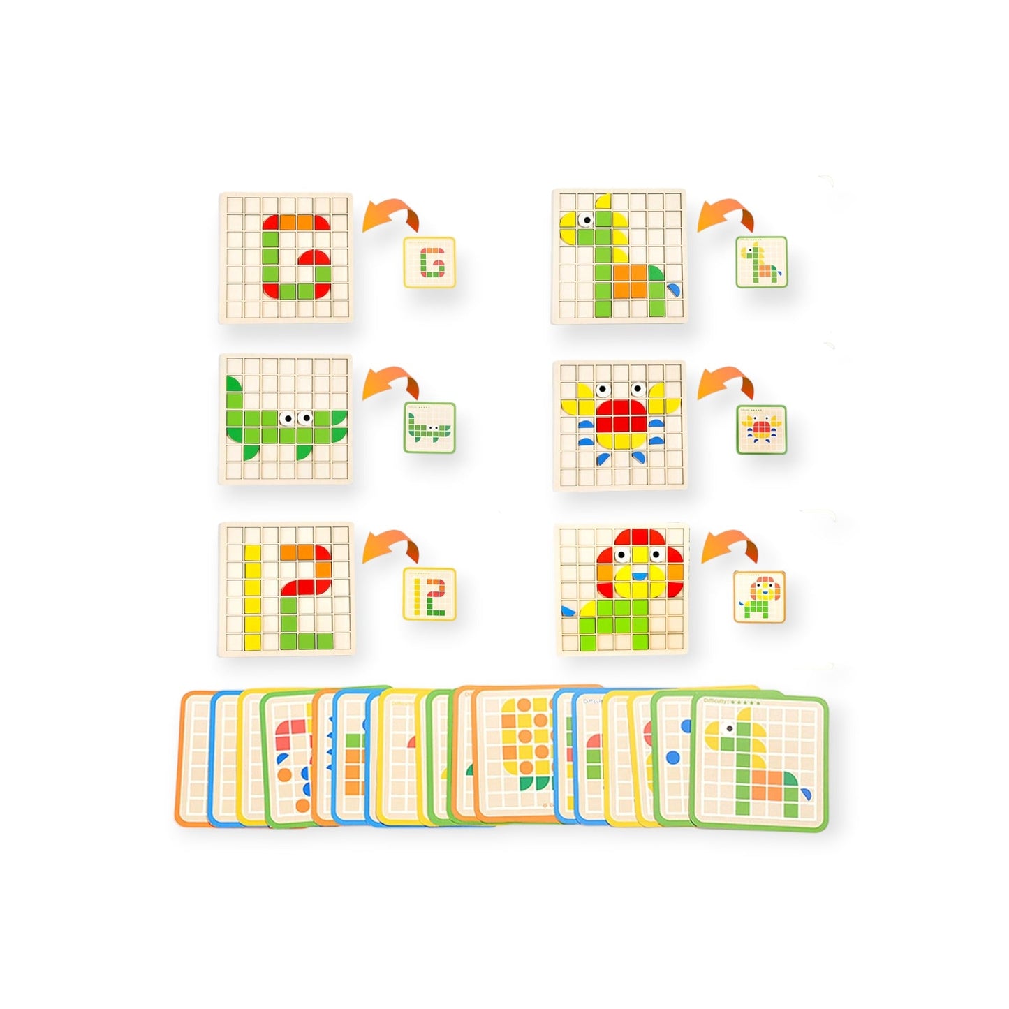 Montessori Pattern Recognition Puzzle - Project Montessori