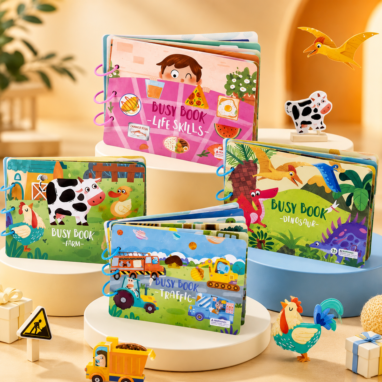 Montessori Sensory Book - Project Montessori