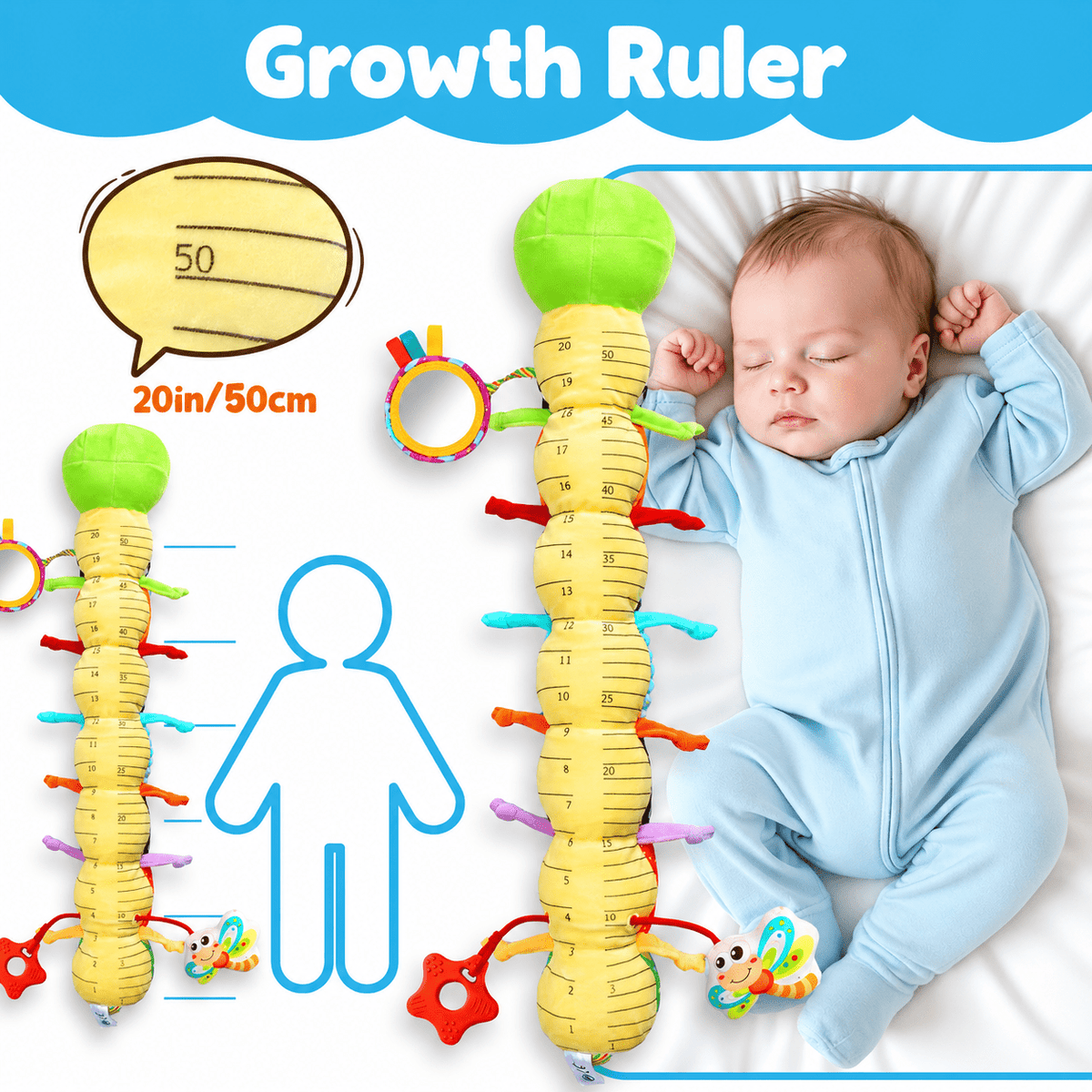 Montessori Sensory Caterpillar - Project Montessori Sensory Toy