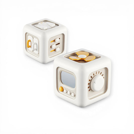 Montessori Sensory Exploration Cube - Project Montessori