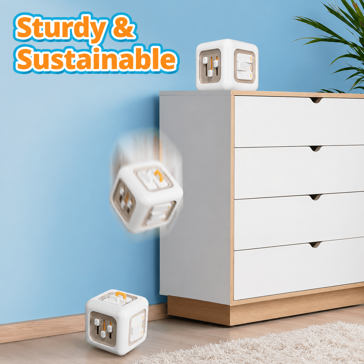 Montessori Sensory Exploration Cube - Project Montessori