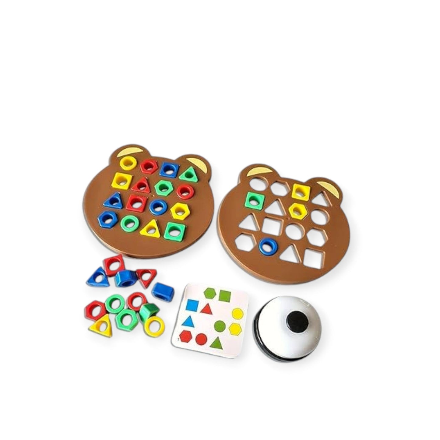 Montessori Shape & Color Matching Puzzle - Project Montessori
