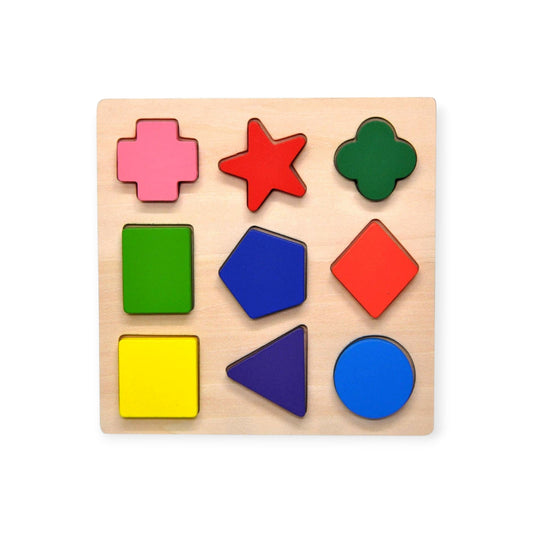 Montessori Shape Puzzle - Project Montessori