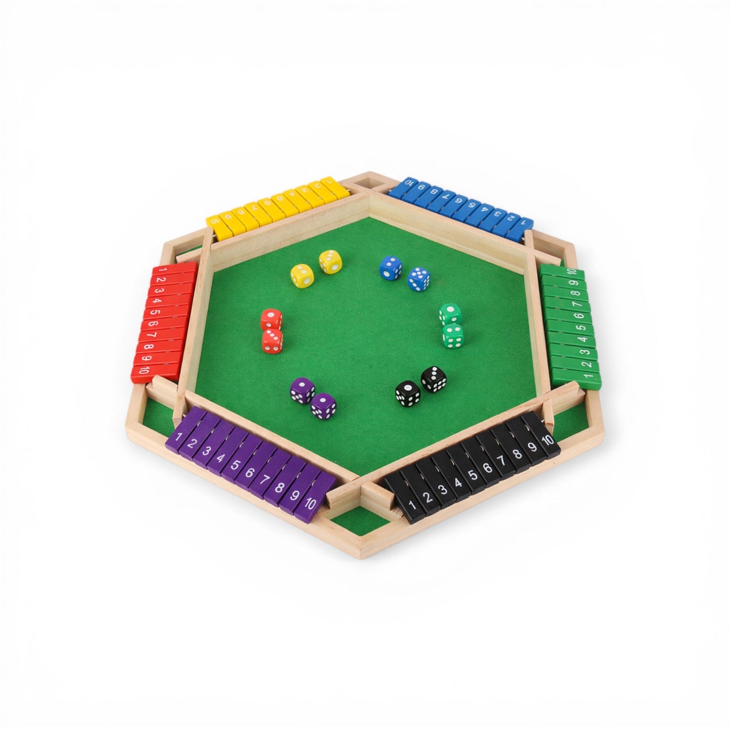 Montessori Shut The Box Dice Game - Project Montessori