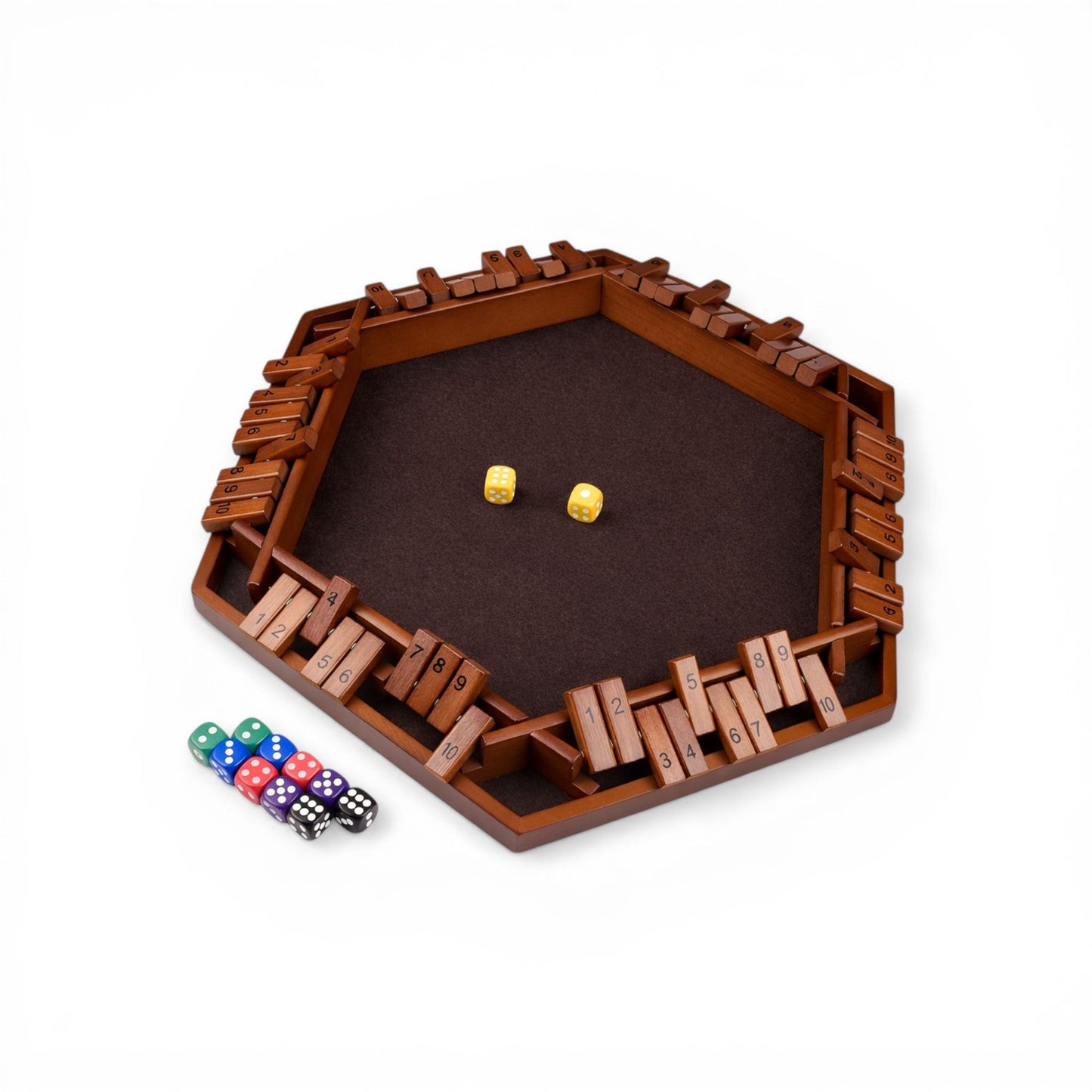 Montessori Shut The Box Dice Game - Project Montessori