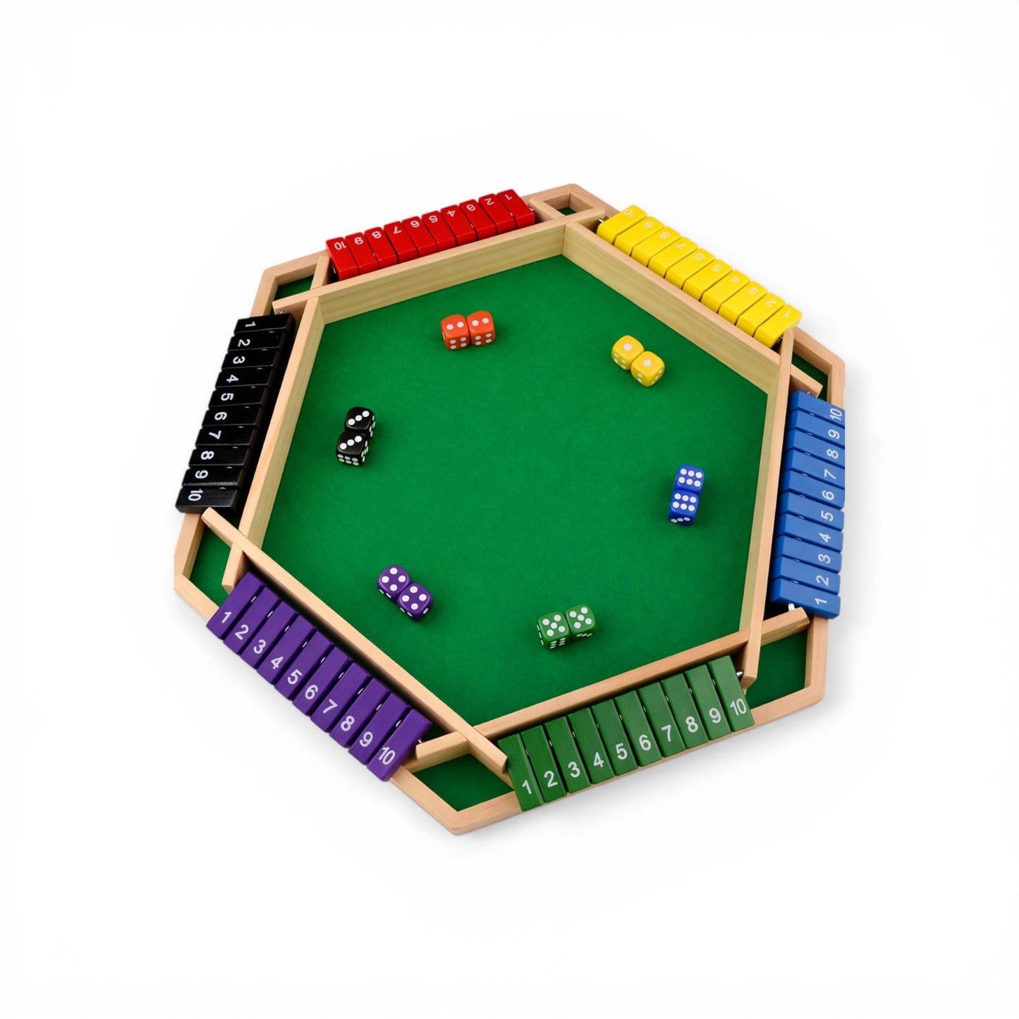 Montessori Shut The Box Dice Game - Project Montessori