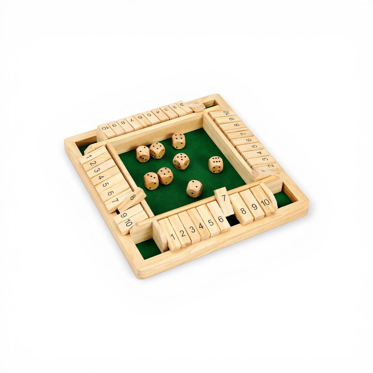 Montessori Shut The Box Dice Game - Project Montessori