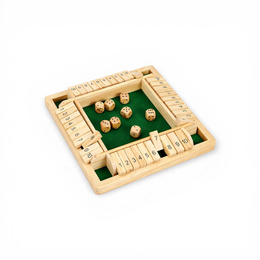 Montessori Shut The Box Dice Game - Project Montessori