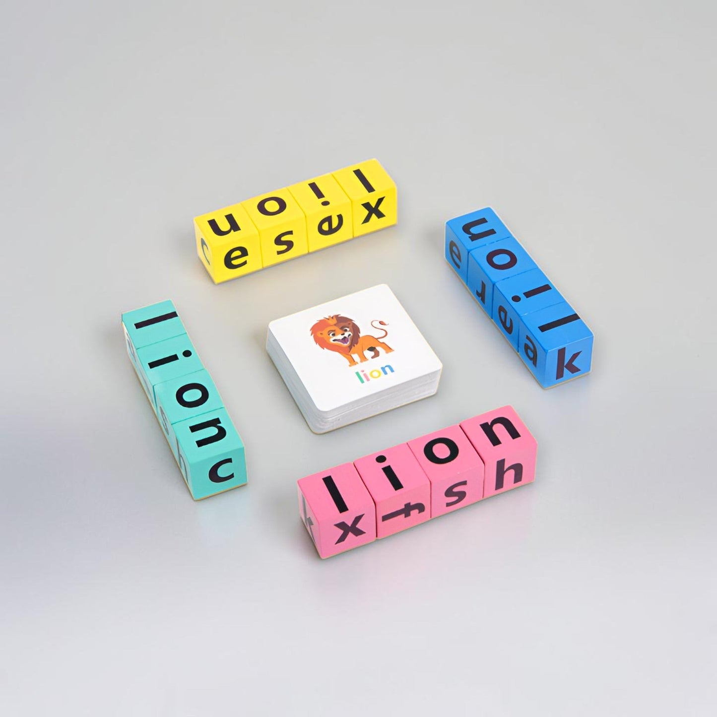 Montessori Speedy Spelling Cubes - Project Montessori