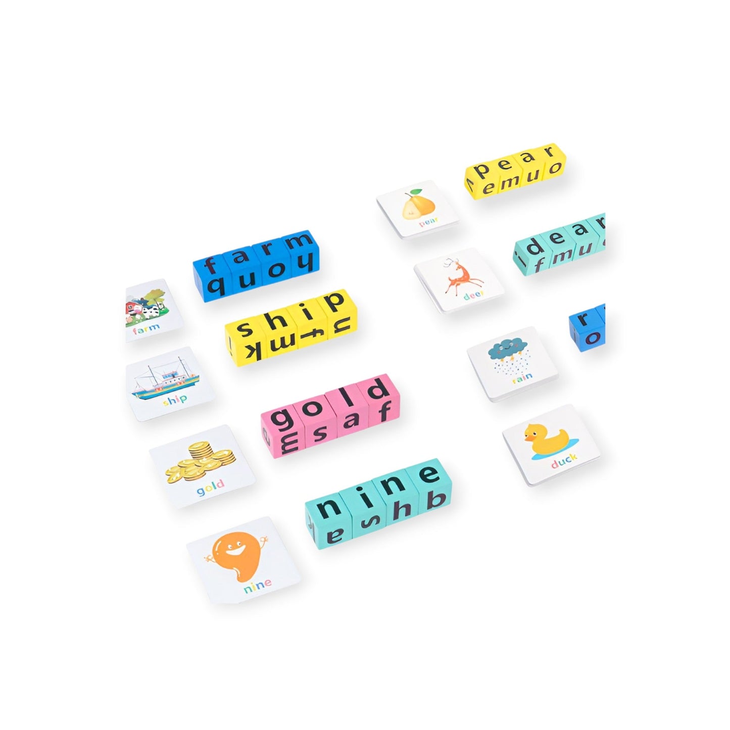 Montessori Speedy Spelling Cubes - Project Montessori