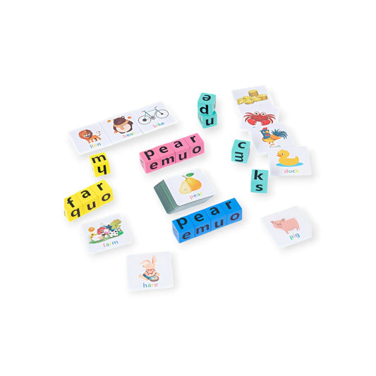 Montessori Speedy Spelling Cubes - Project Montessori