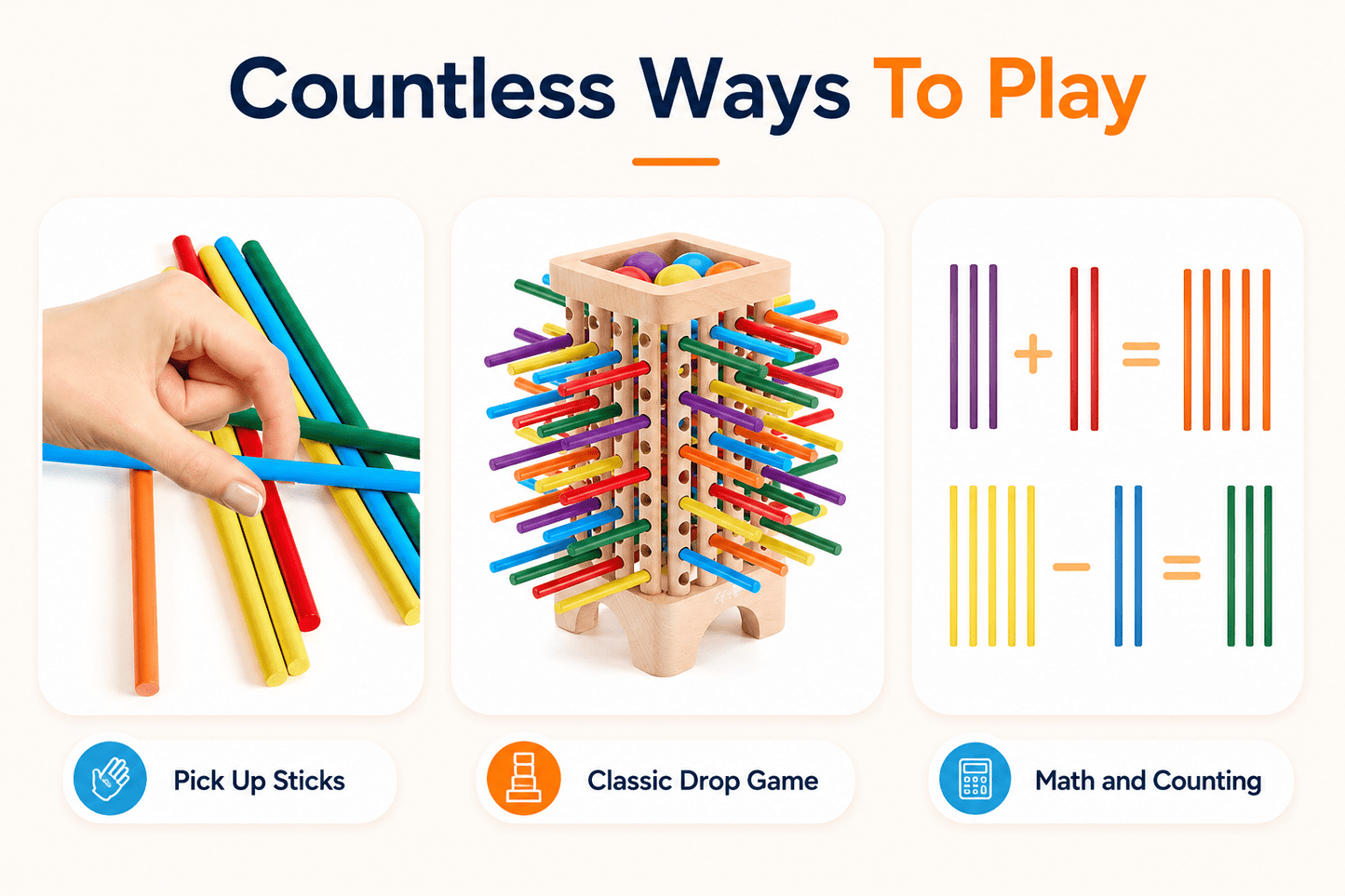 Montessori Stick Drop Tower Game - Project Montessori