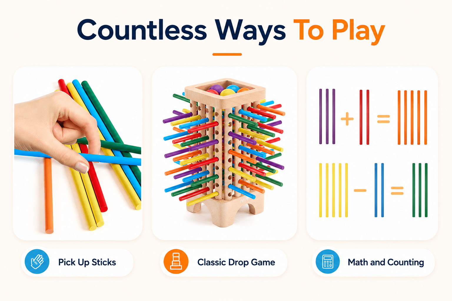 Montessori Stick Drop Tower Game - Project Montessori