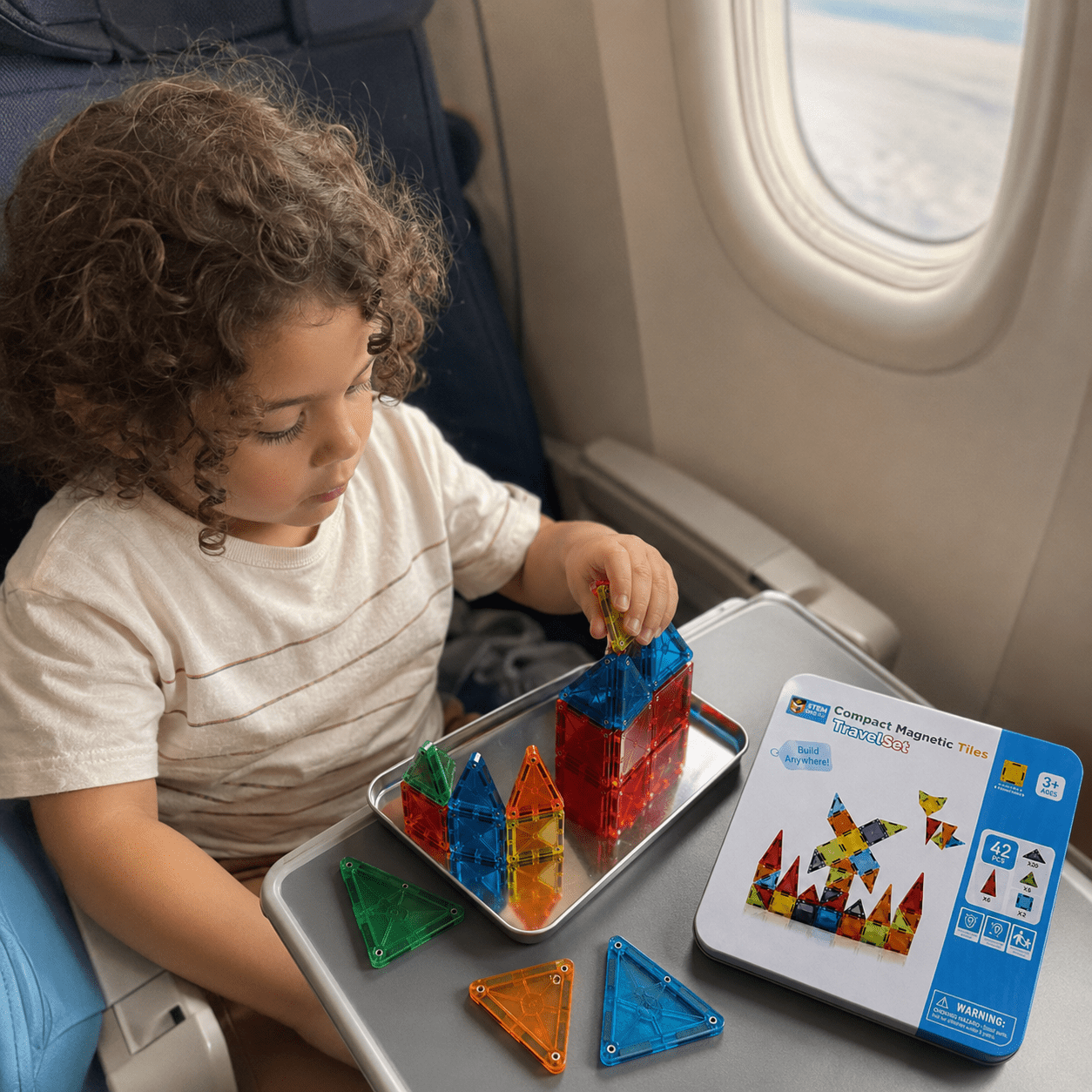 Montessori Travel Magnetic Tiles - Project Montessori