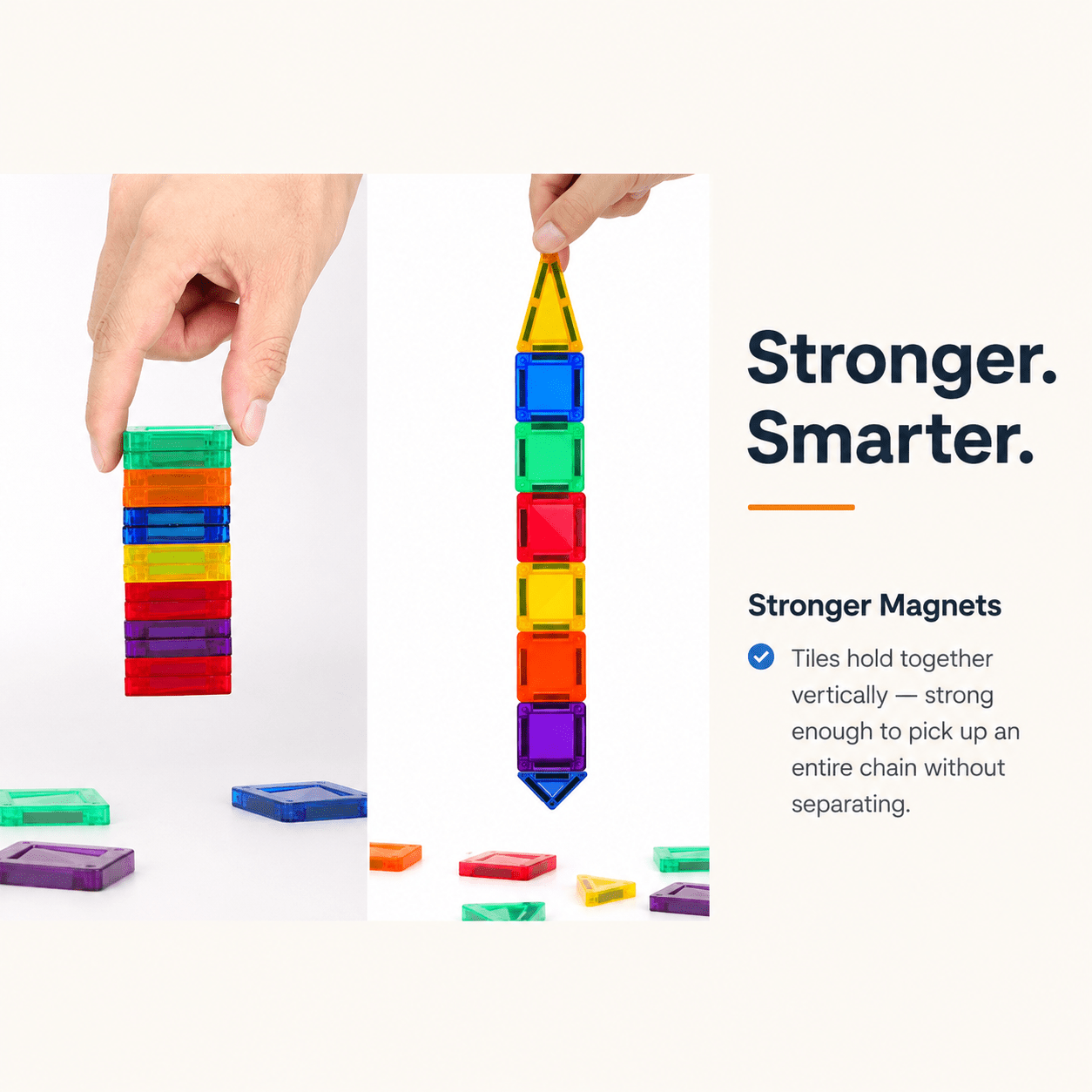 Montessori Travel Magnetic Tiles - Project Montessori