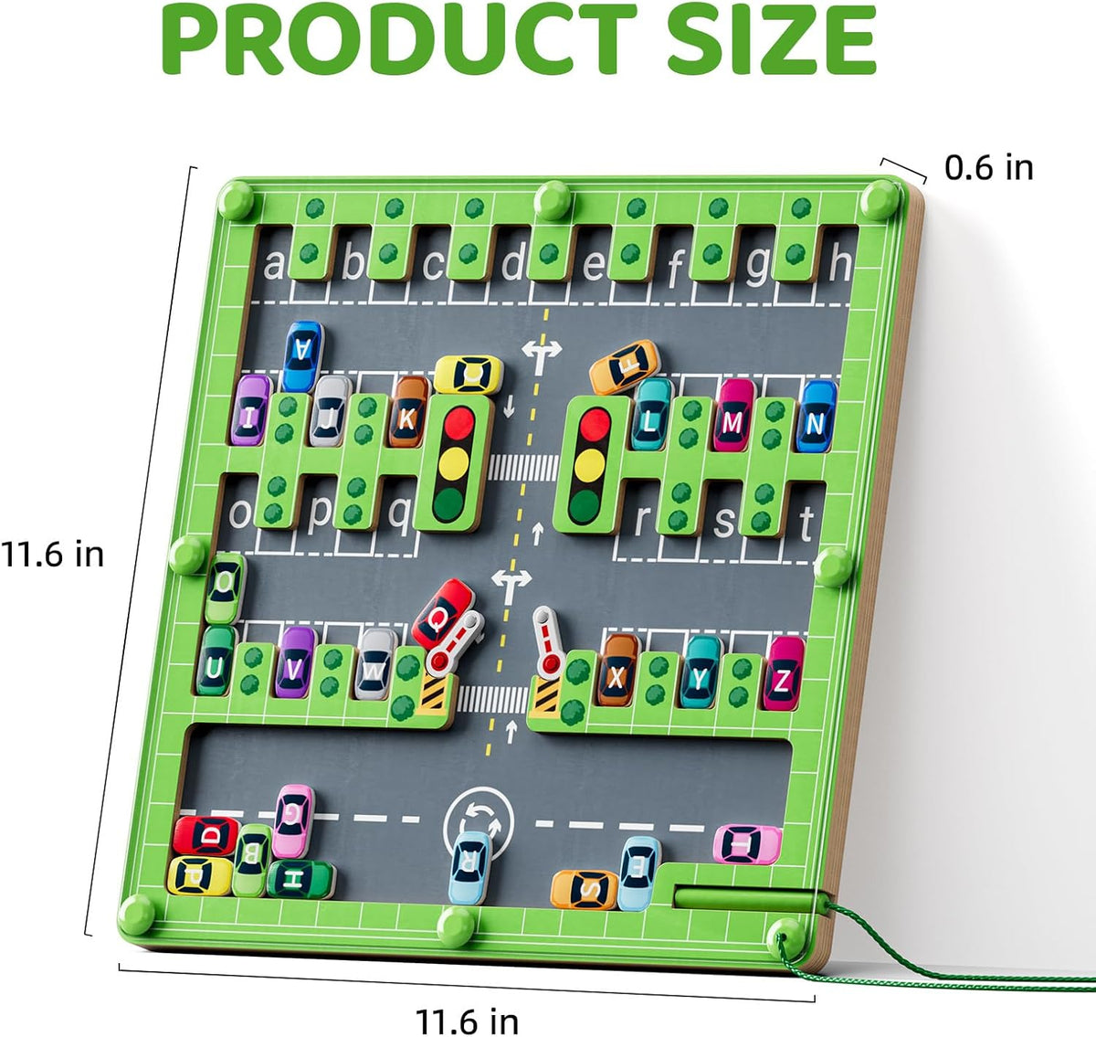 Montessori Vehicles Maze Board - Project Montessori