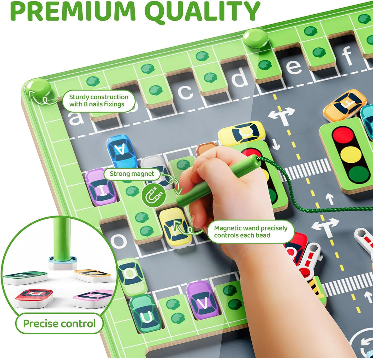 Montessori Vehicles Maze Board - Project Montessori