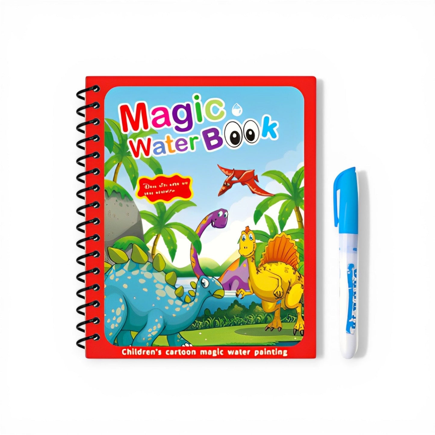 Montessori Water Drawing & Coloring Book - Project Montessori