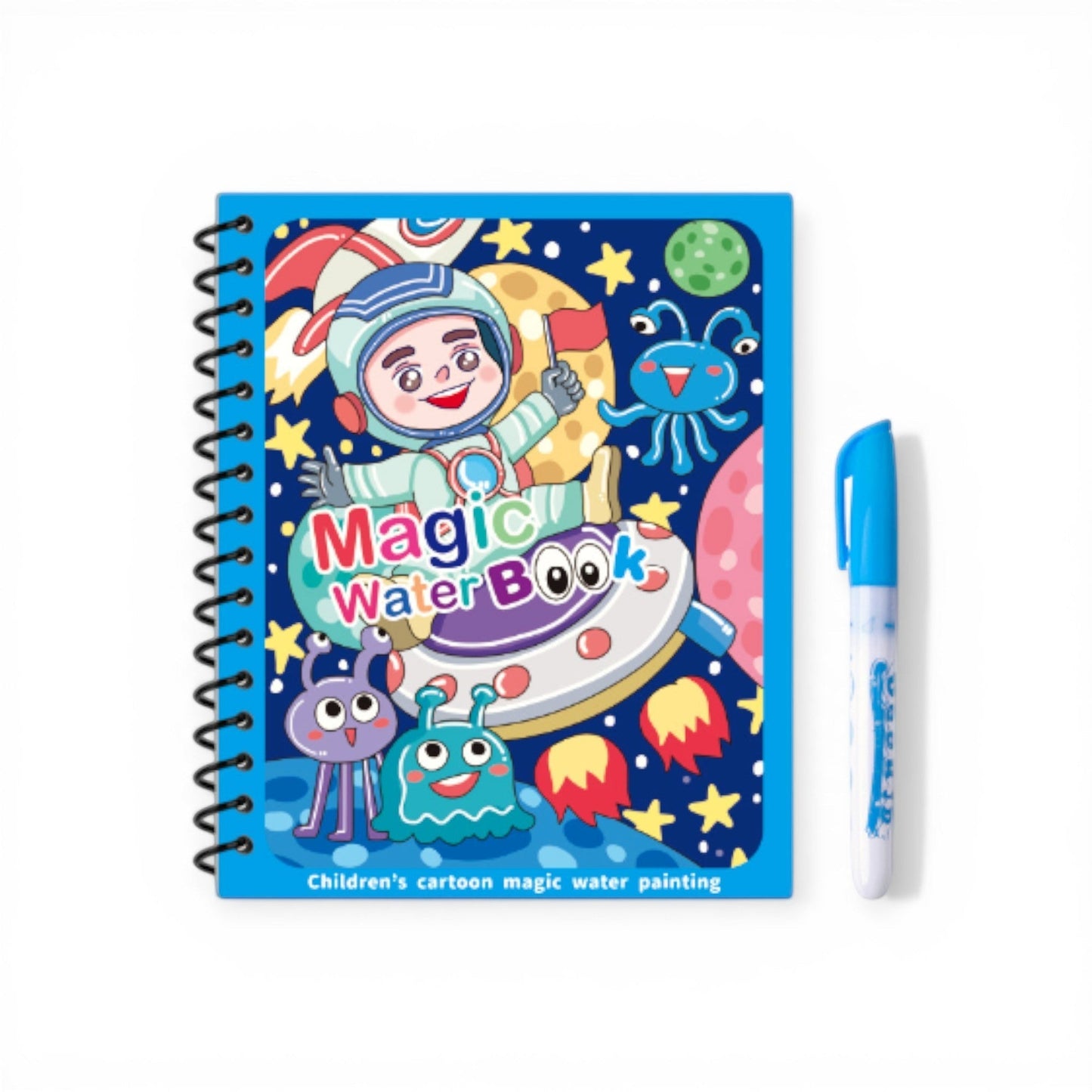 Montessori Water Drawing & Coloring Book - Project Montessori