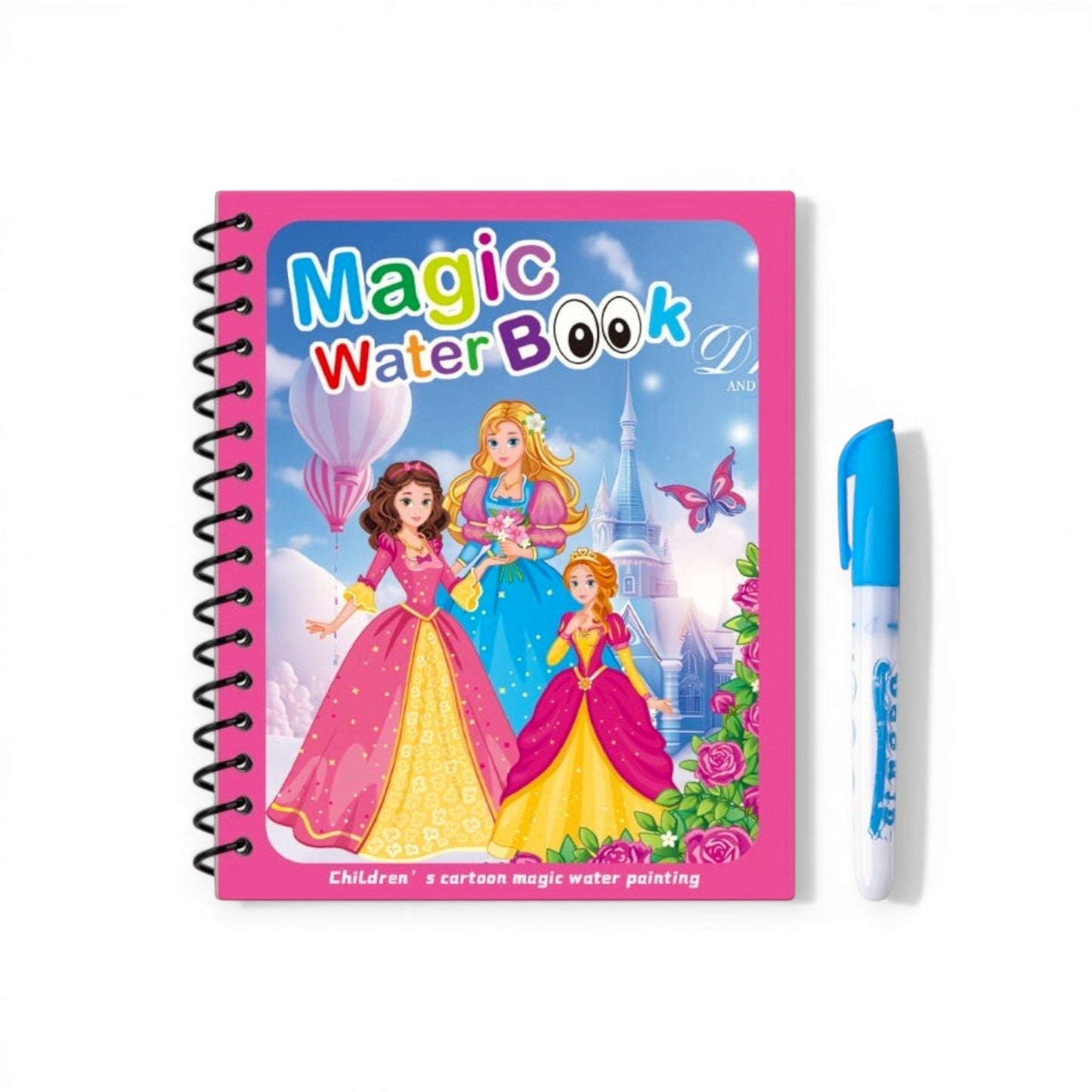 Montessori Water Drawing & Coloring Book - Project Montessori