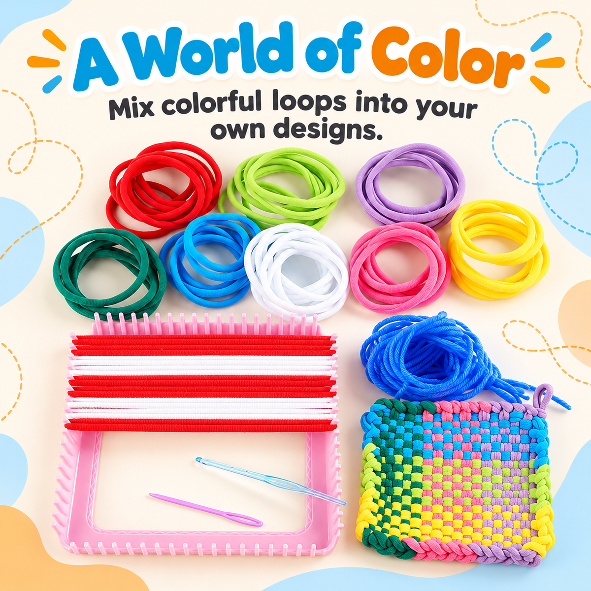 Montessori Weaving Loom Kit - Project Montessori