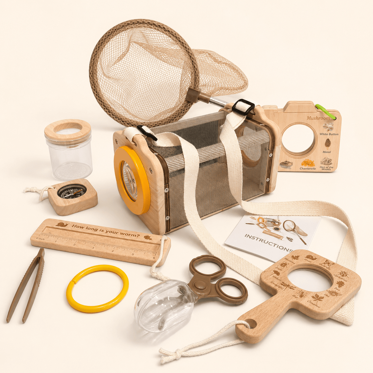 Montessori Wooden Bug Catcher Kit - Project Montessori