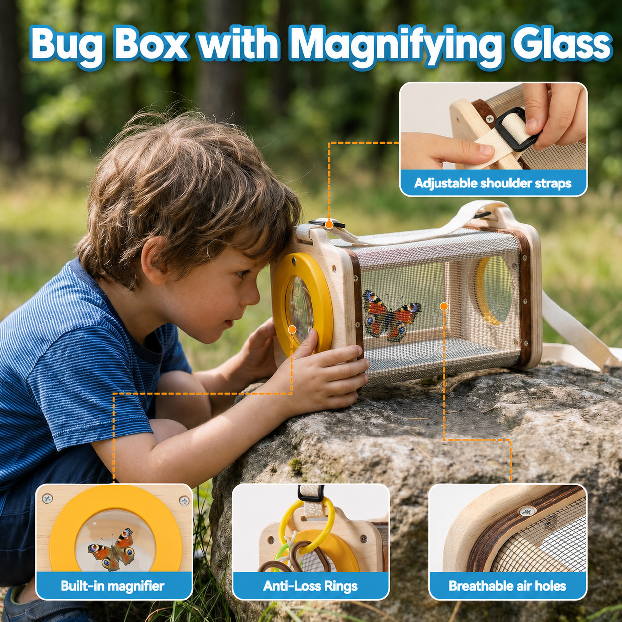 Montessori Wooden Bug Catcher Kit - Project Montessori