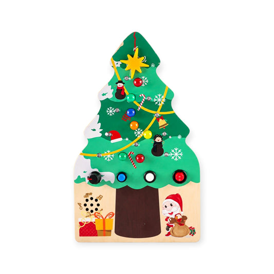 Montessori Wooden LED Christmas Tree - Project Montessori