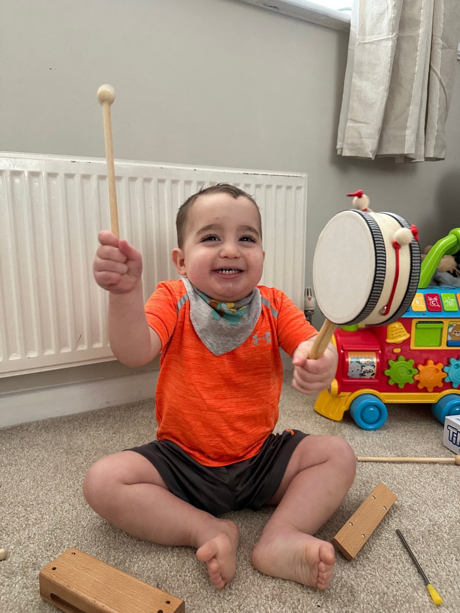 Montessori Wooden Music Instruments Set (10 Instruments) - Project Montessori