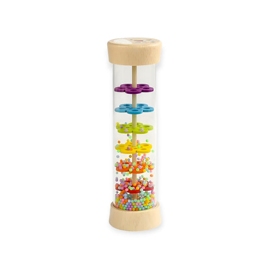 Montessori Wooden Toddler Rattle - Project Montessori