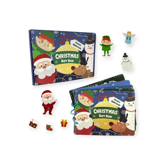 Project Montessori Christmas Busy Book - Project Montessori