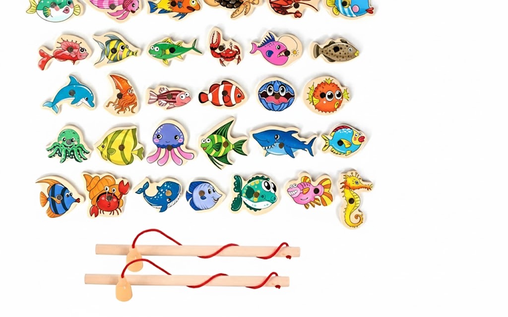 Montessori Fishing Game