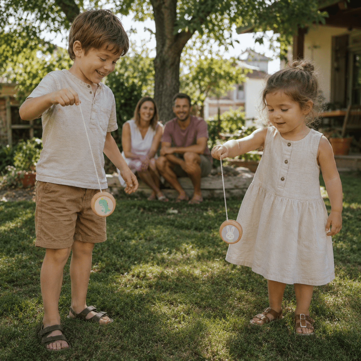 Wooden Yo-Yo for Kids - Project Montessori